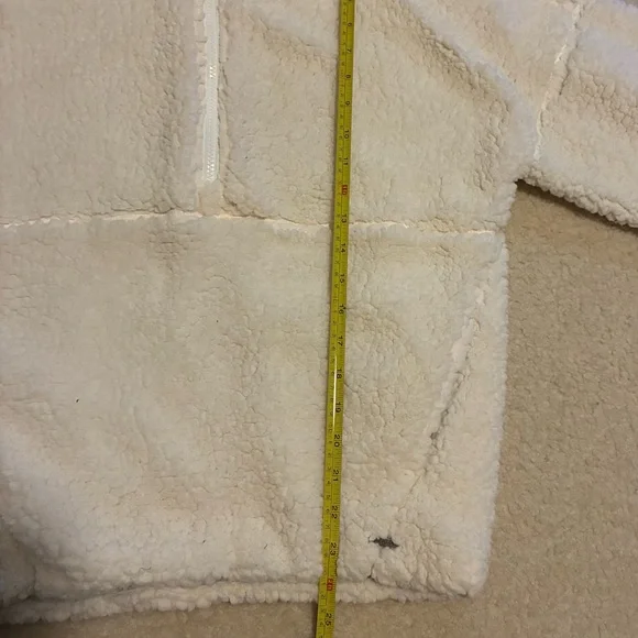 PrAna Cream Sherpa Hoodie - Picture 2 of 8